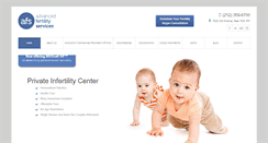 Desktop Screenshot of infertilityny.com